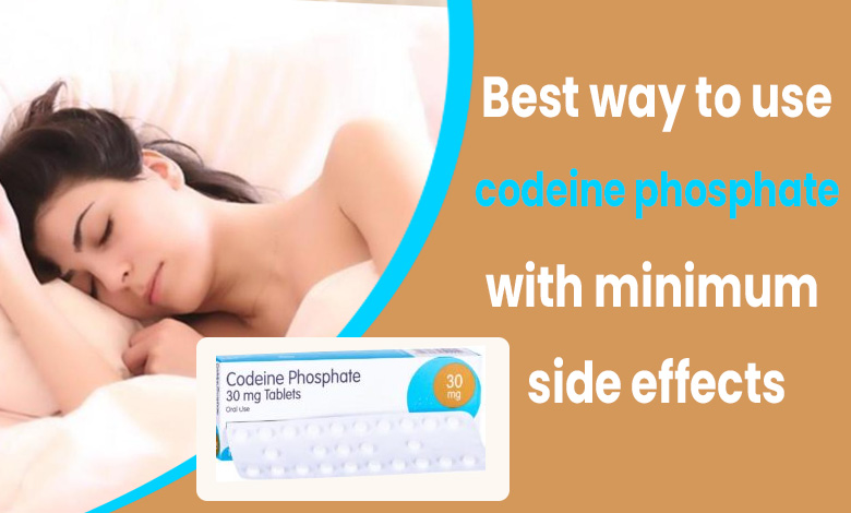Best way to use Codeine Phosphate with minimum Side effects