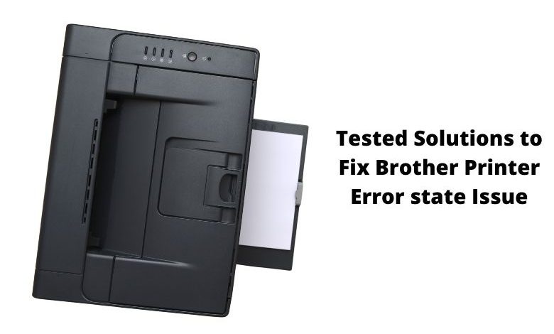 Brother Printer Error state