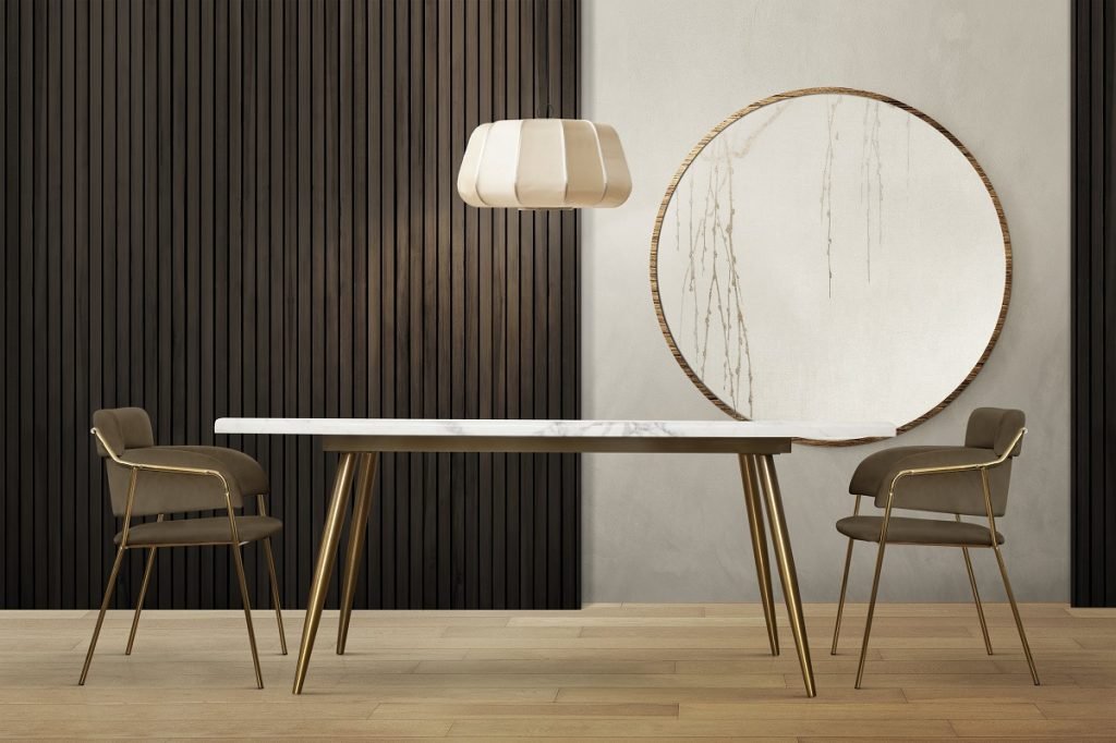 wooden mirror design