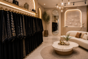 Stylish Wedding Abayas